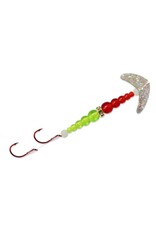 Macks Lure Mack's Double Whammy Kokanee Pro - Size 4 - Sparkle/Ruby/ Chartreuse