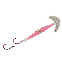 Mack's Double Whammy Kokanee Pro - Size 4 - Sparkle w/ Fluorescent Pink