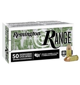 RemArms LLC Remington Range 9mm 124 Gr FMJ - 50 Count