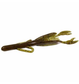 Zoom Bait Co. - Baby Brush Craw - Green Pumpkin - 12 Count