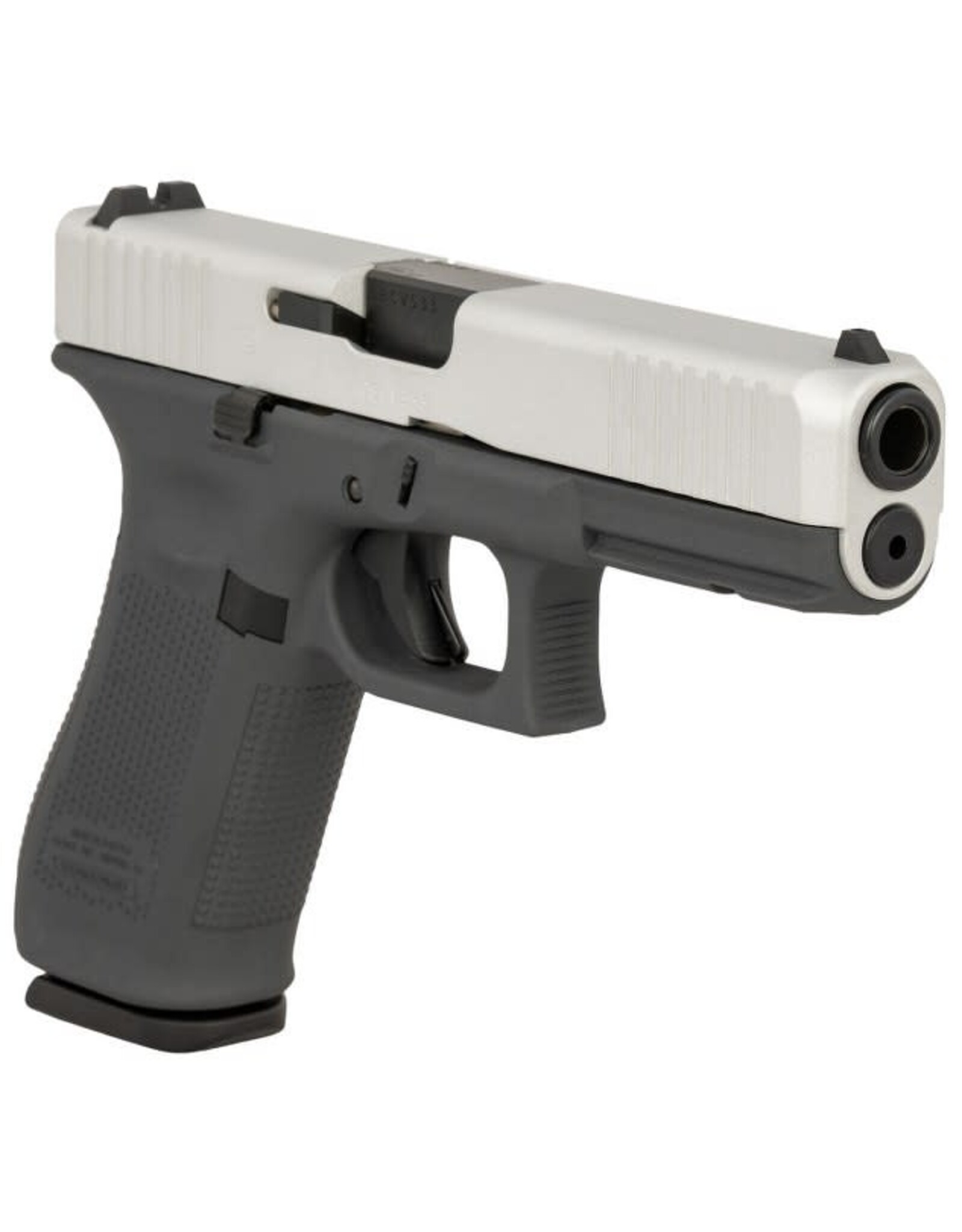 GLOCK Glock G17 Gen5 9mm 17+1 Rnd 4.49" bbl Satin Aluminum Cerakote Serrated Slide Sniper Gray Frame
