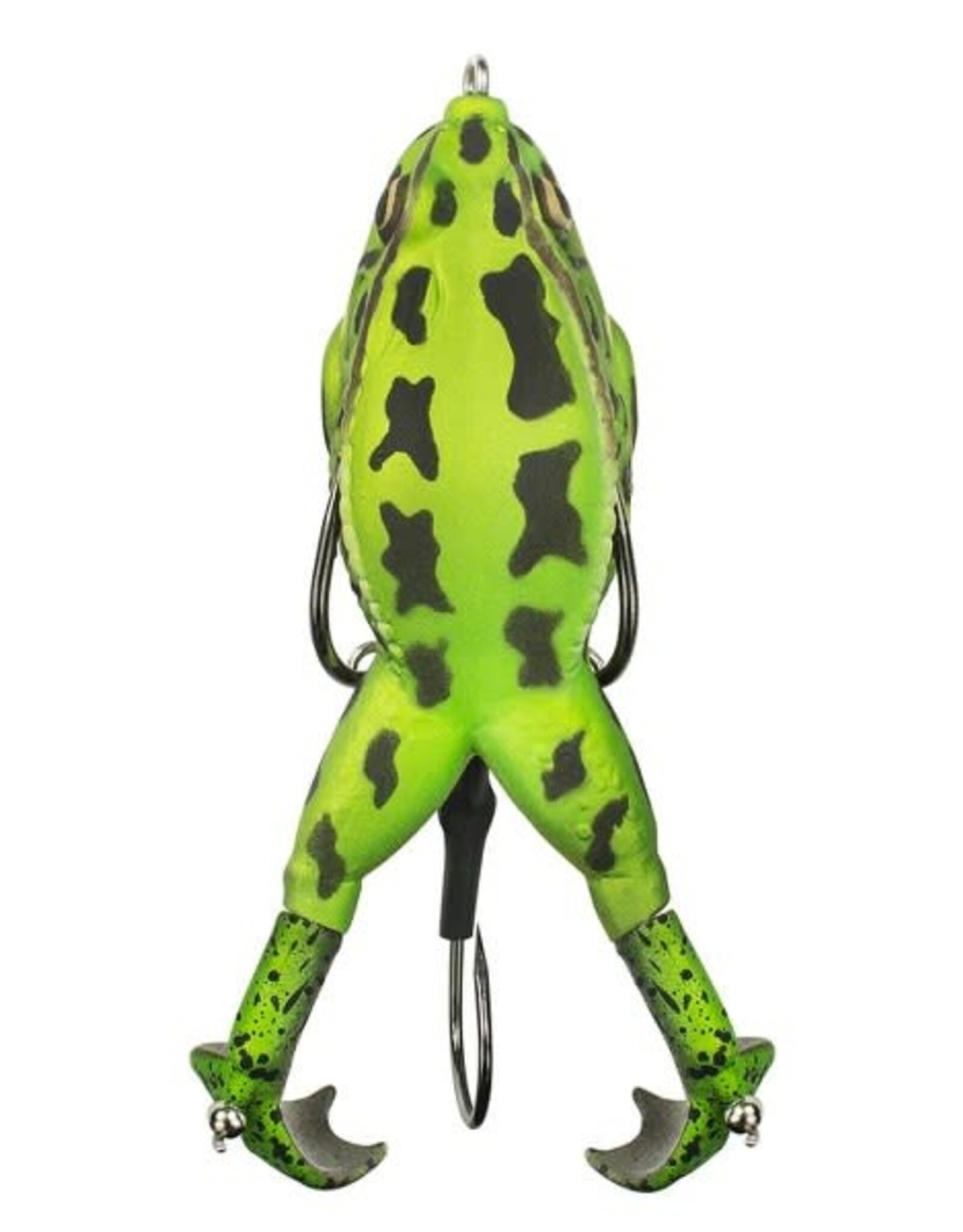 Lunkerhunt Prop Frog - 3.5" - 1/2 Oz. - Green Tea