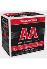 Winchester AA Sporting Clays 20 Ga 2.75" 7/8 Oz #7.5 1300 FPS - 25 Count