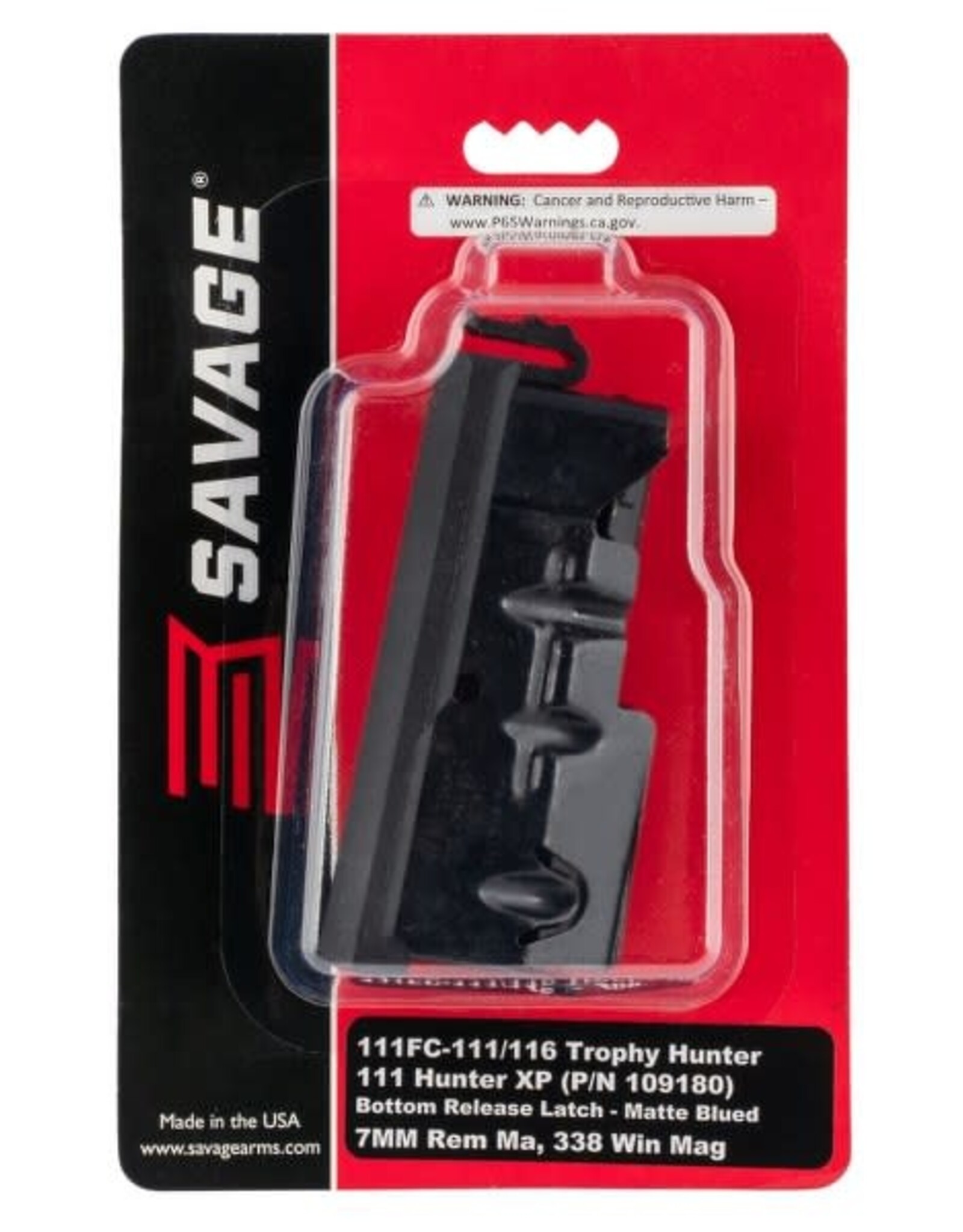 Savage Axis/Apex/10/110/11/16 - Long Action - 7mm Rem Mag/338 Win Mag - 3 Round