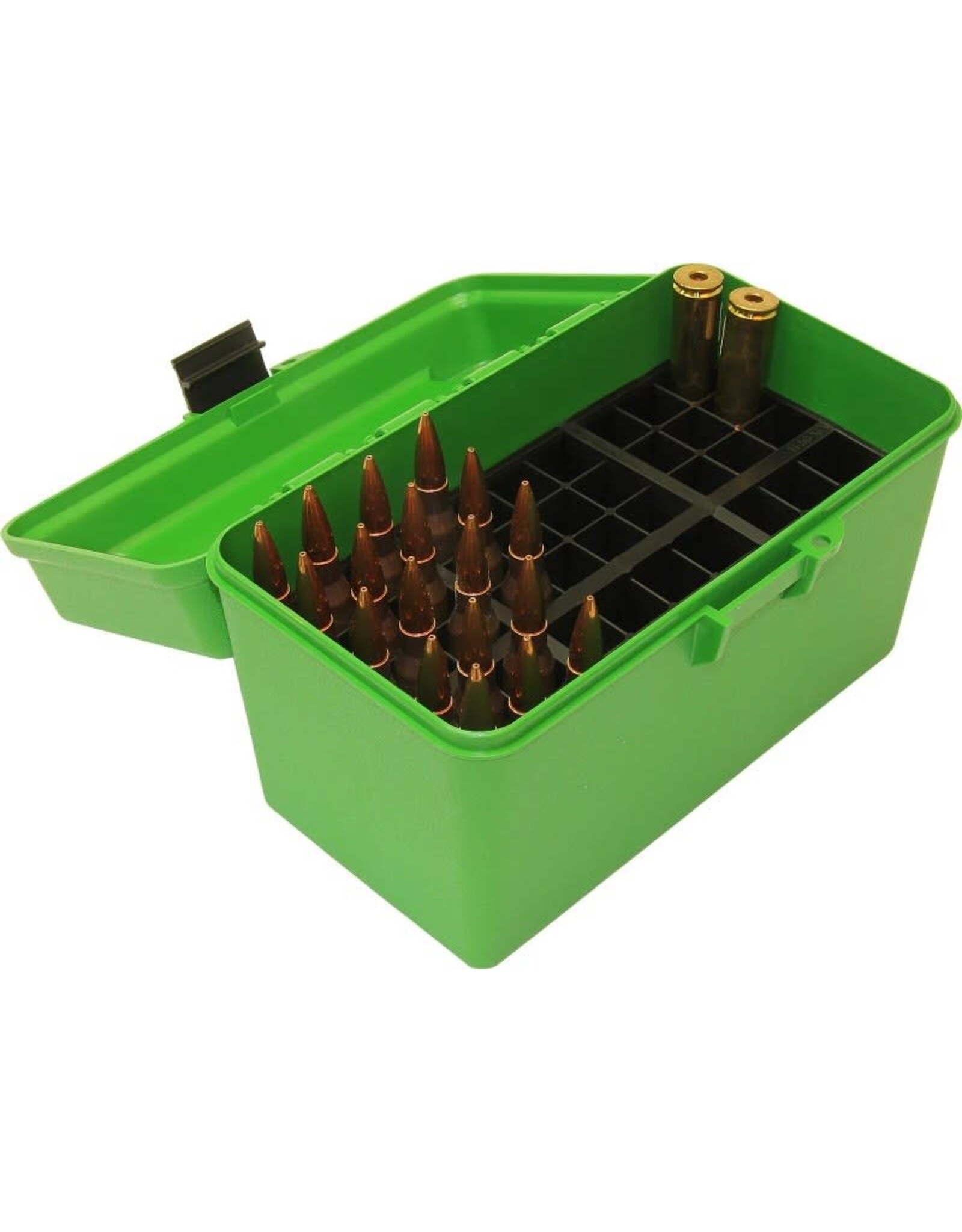 MTM Case-Gard™ Deluxe Ammo Box w/ Handle - 50 Count