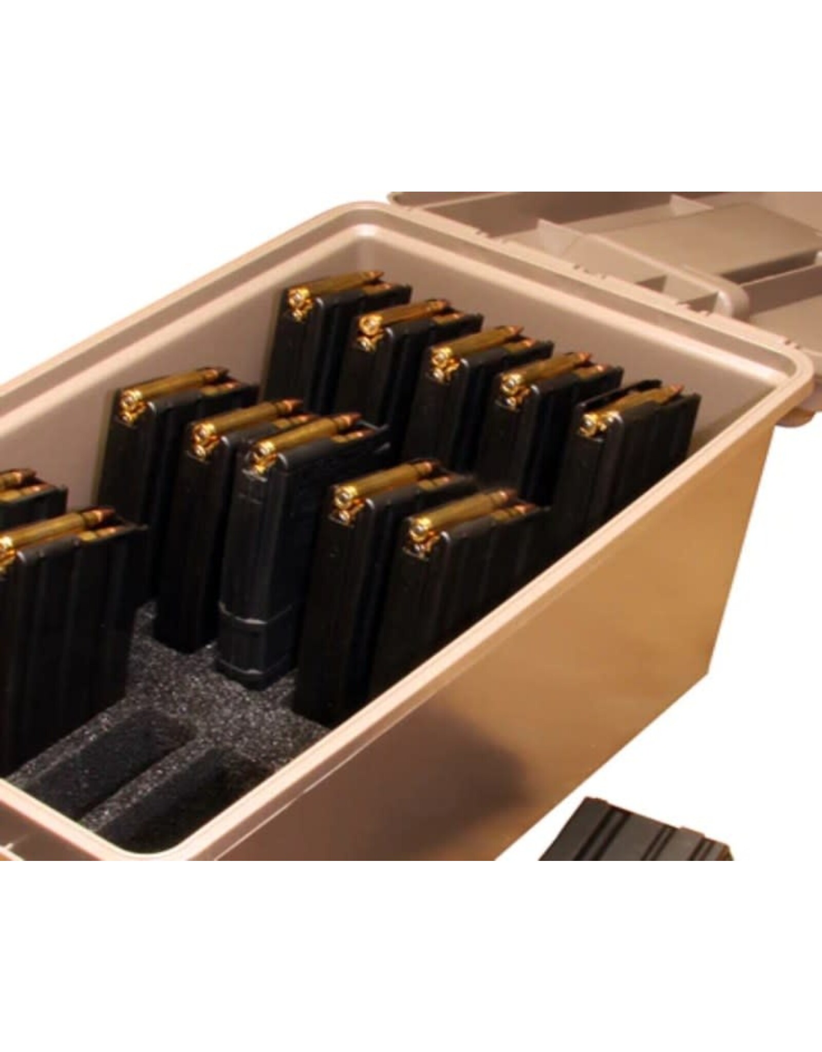 MTM Case-Gard™ Tactical Magazine Can - holds 15 30 Round AR Mags