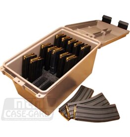 MTM Case-Gard™ Tactical Magazine Can - holds 15 30 Round AR Mags