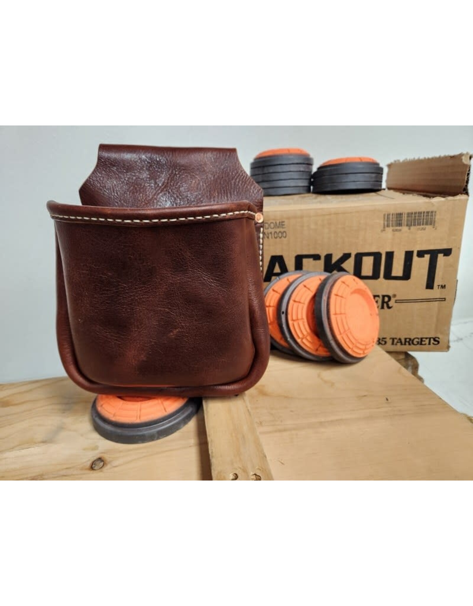 Ozzy's Leatherworks: Simple Shooting Sports Shell Bag