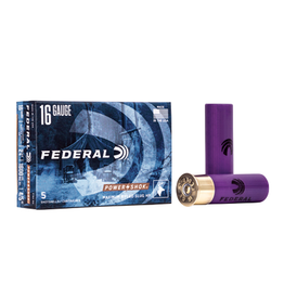 Federal Federal Power-Shok 16 Ga 2.75" 4/5 Oz Rifled Slug 1600 FPS - 5 Count