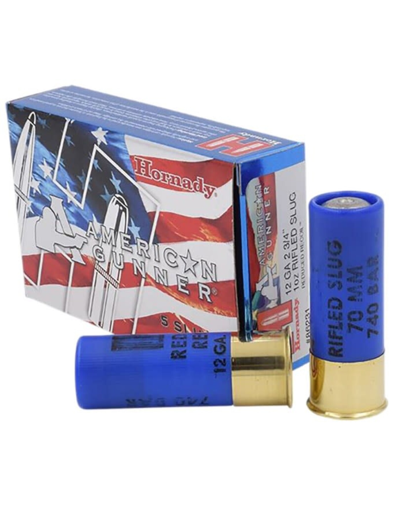 Hornady American Gunner 12 Ga 2.75" 1 Oz. Rifled Slug - 5 Count