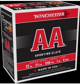 Winchester AA Super Sport Target Load 12 Ga 2.75" 1 Oz. #8 - 25 Count