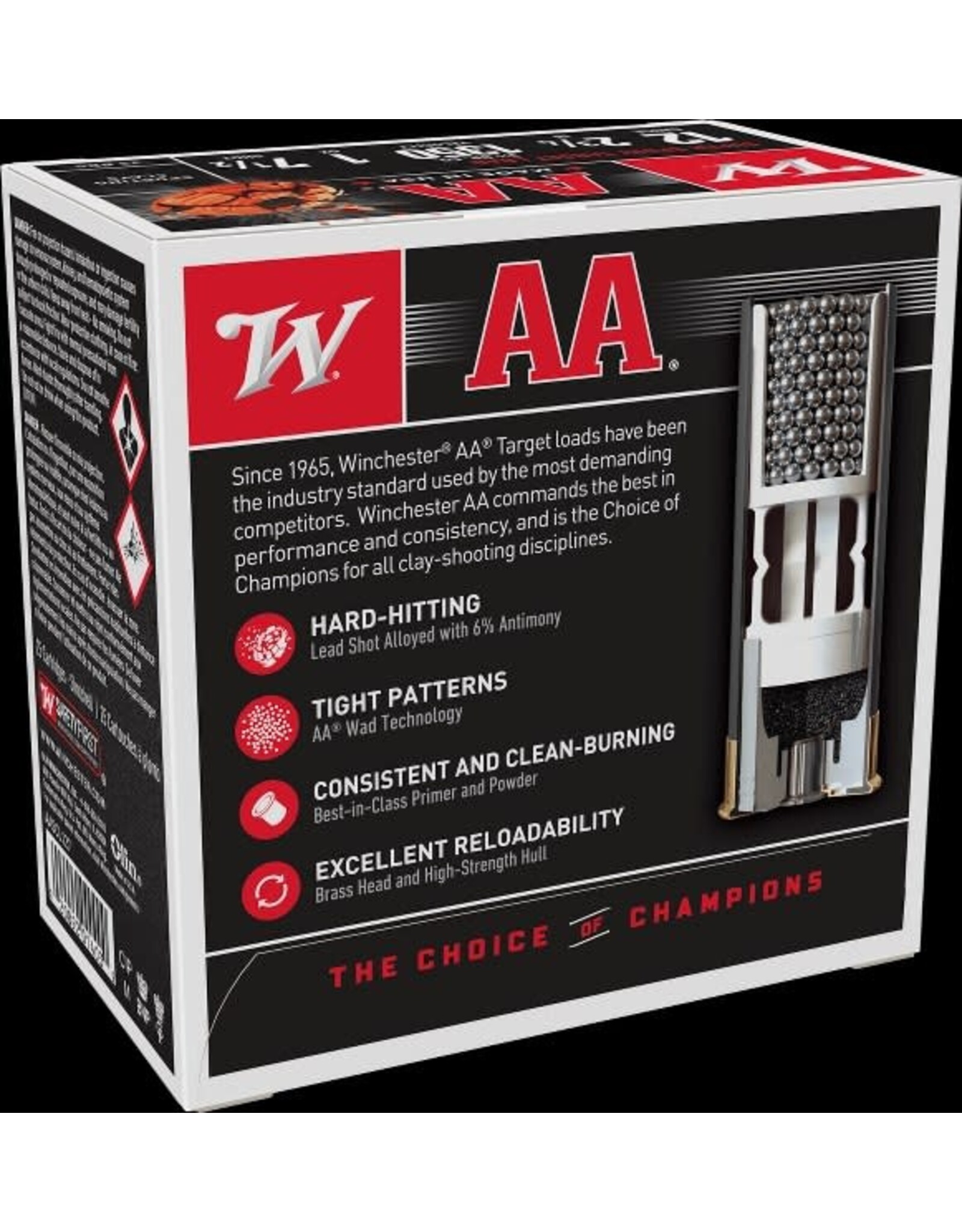 WINCHESTER - AMMUNITION Winchester AA Super Sport Target Load 12 Ga 2.75" 1 Oz. #7.5 - 25 Count