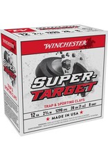WINCHESTER AMMO Winchester Super Target 12 Ga 2.75" 1 Oz #8 1290 FPS - 25 Count