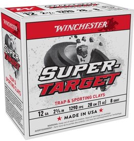 WINCHESTER AMMO Winchester Super Target 12 Ga 2.75" 1 Oz #8 1290 FPS - 25 Count