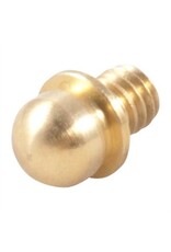 Shotgun Sight Bead - Brass - w/ Shoulder - .13" Diam - 3/56 Thread