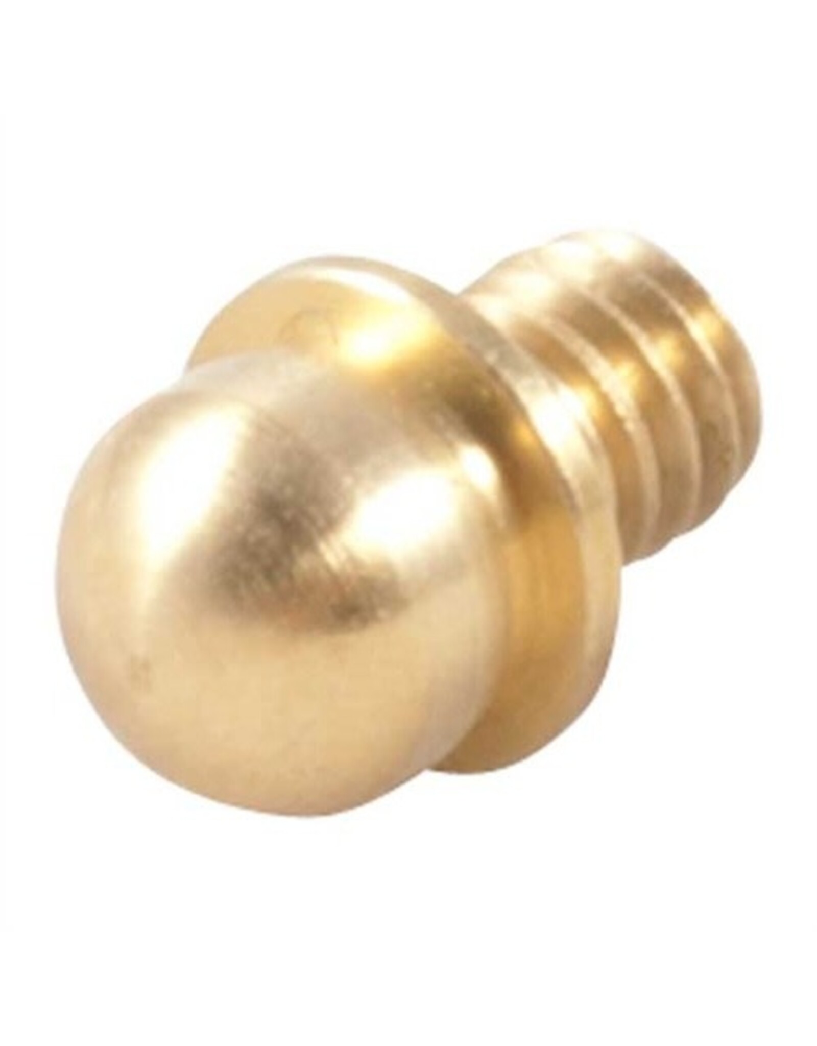 Shotgun Sight Bead - Brass - w/ Shoulder - .13" Diam - 3/56 Thread