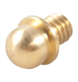 Shotgun Sight Bead - Brass - w/ Shoulder - .13" Diam - 3/56 Thread