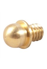 Shotgun Sight Bead - Brass - w/ Shoulder - .13" Diam - 6/48 Thread