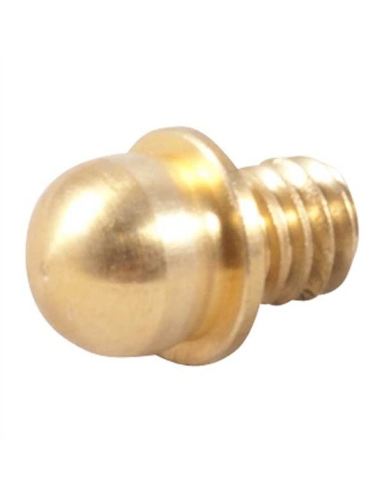 Shotgun Sight Bead - Brass - w/ Shoulder - .13" Diam - 6/48 Thread