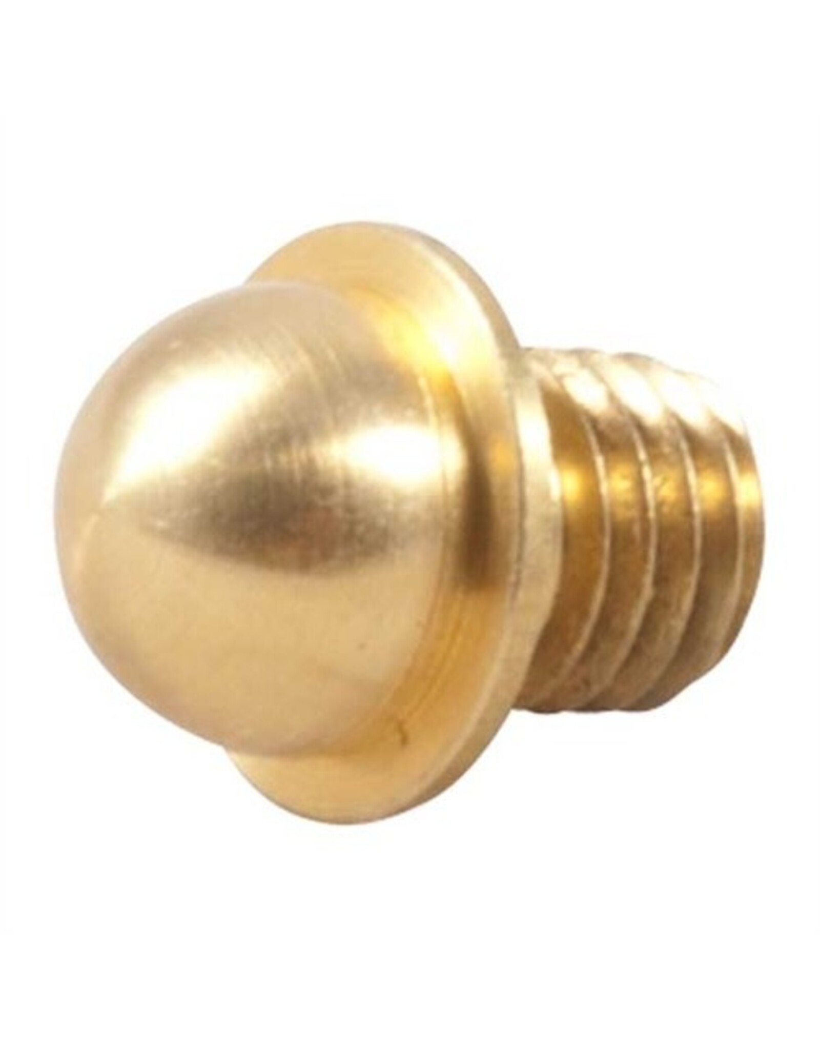 Shotgun Sight Bead - Brass - w/ Shoulder - .175" Diam - 6/48 Thread