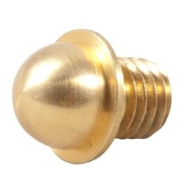 Shotgun Sight Bead - Brass - w/ Shoulder - .175" Diam - 6/48 Thread