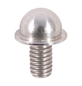 Shotgun Sight Bead - Stainless Steel - w/ Shoulder - .175" Diam -3/56Thread