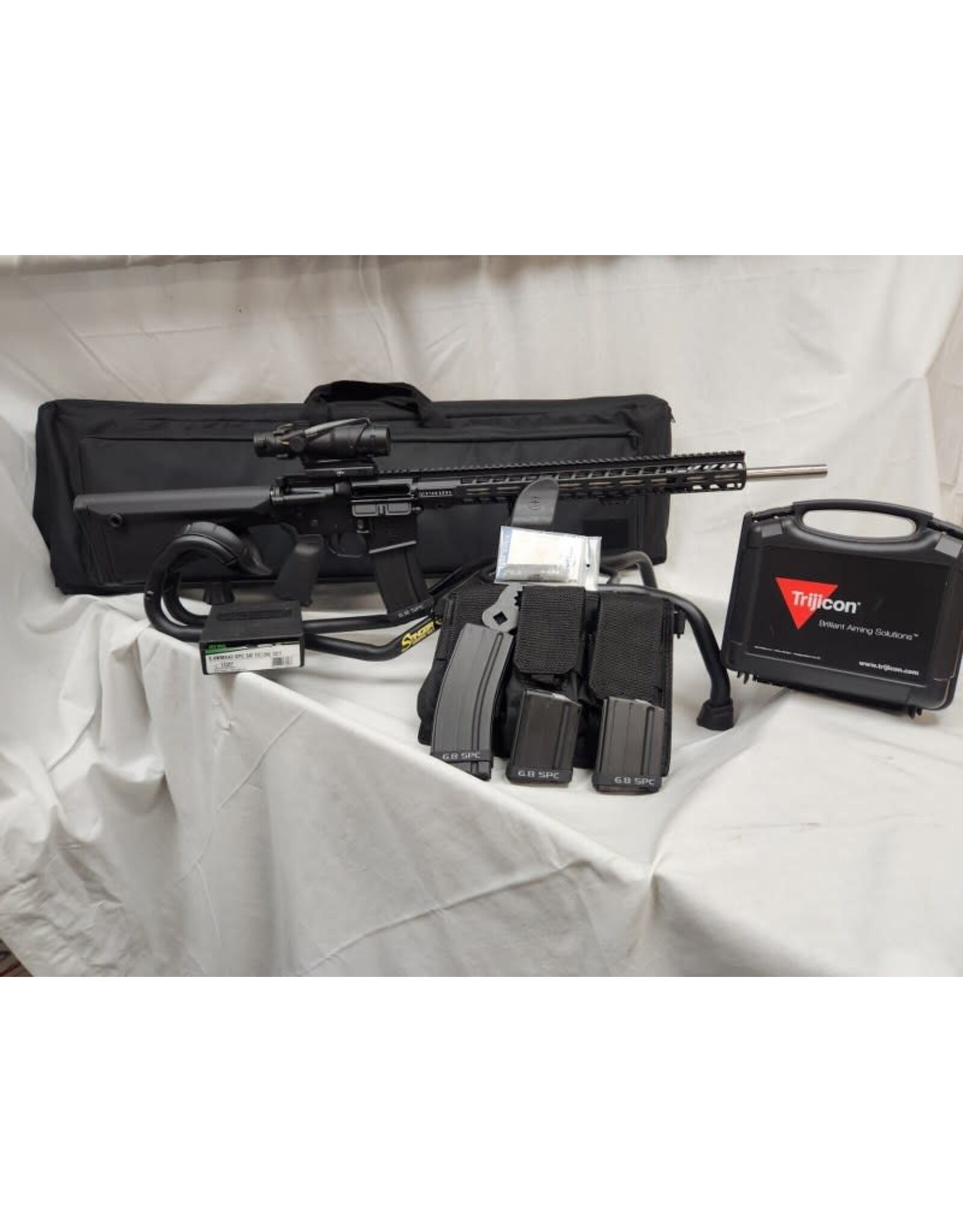 Stag Arms Mod. Stag-15 Super Varminter - 6.8 SPC w/ Trijicon ACOG 4x32