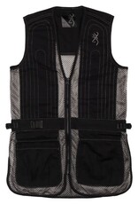 Browning Junior Trapper Vest - Black & Gray - Large