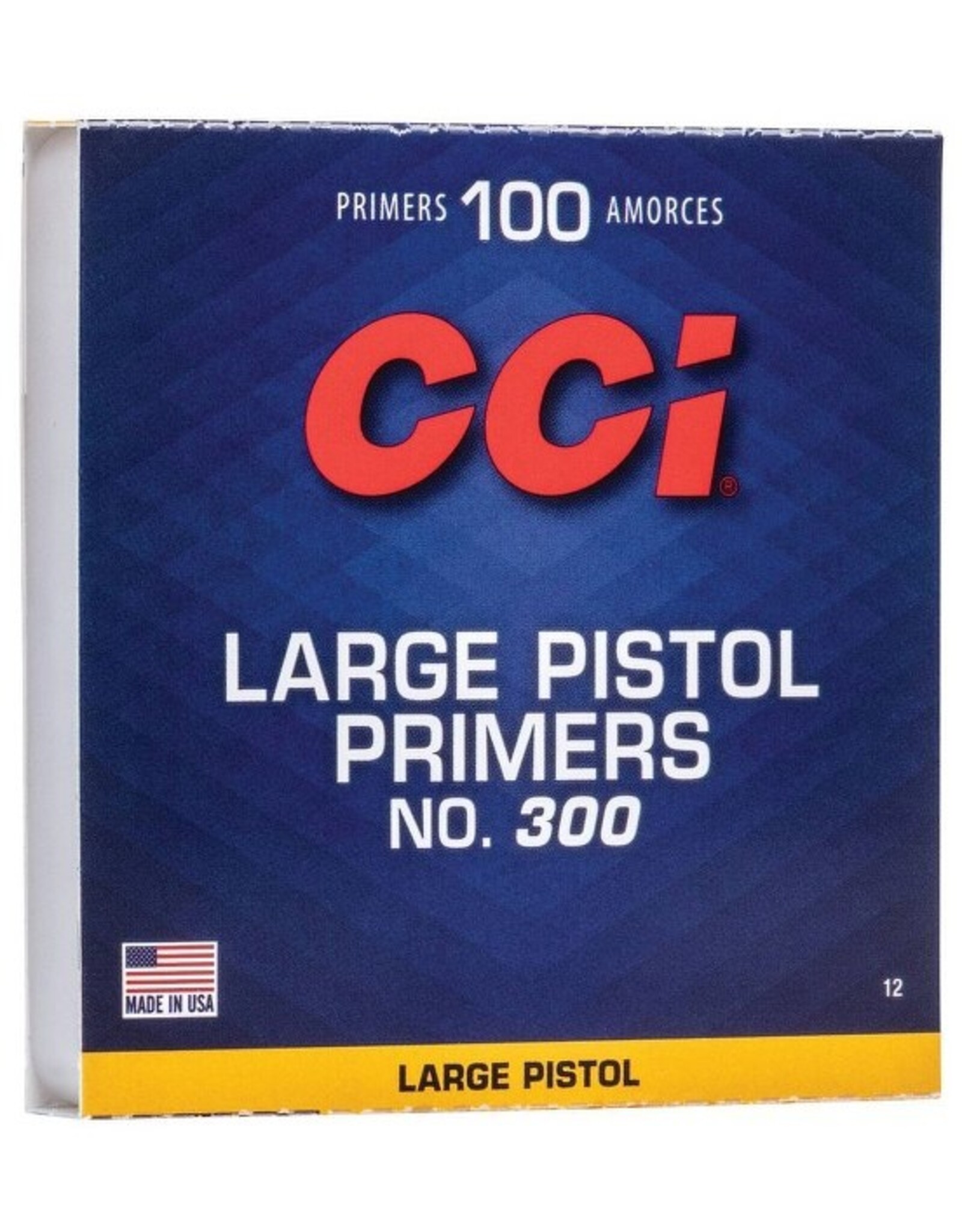 CCI CCI Large Pistol Primer 100 Count
