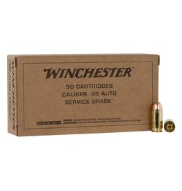 WINCHESTER Winchester Service Grade .45 ACP 230 Gr FMJ - 50 Count