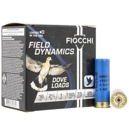 Fiocchi Fiocchi 16 ga 2-3/4" 1 Oz #7.5 1165 FPS - 25 Count