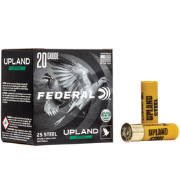Federal Federal Upland Steel 20 Ga 2.75" 3/4 Oz #7.5 1500 FPS - 25 Count