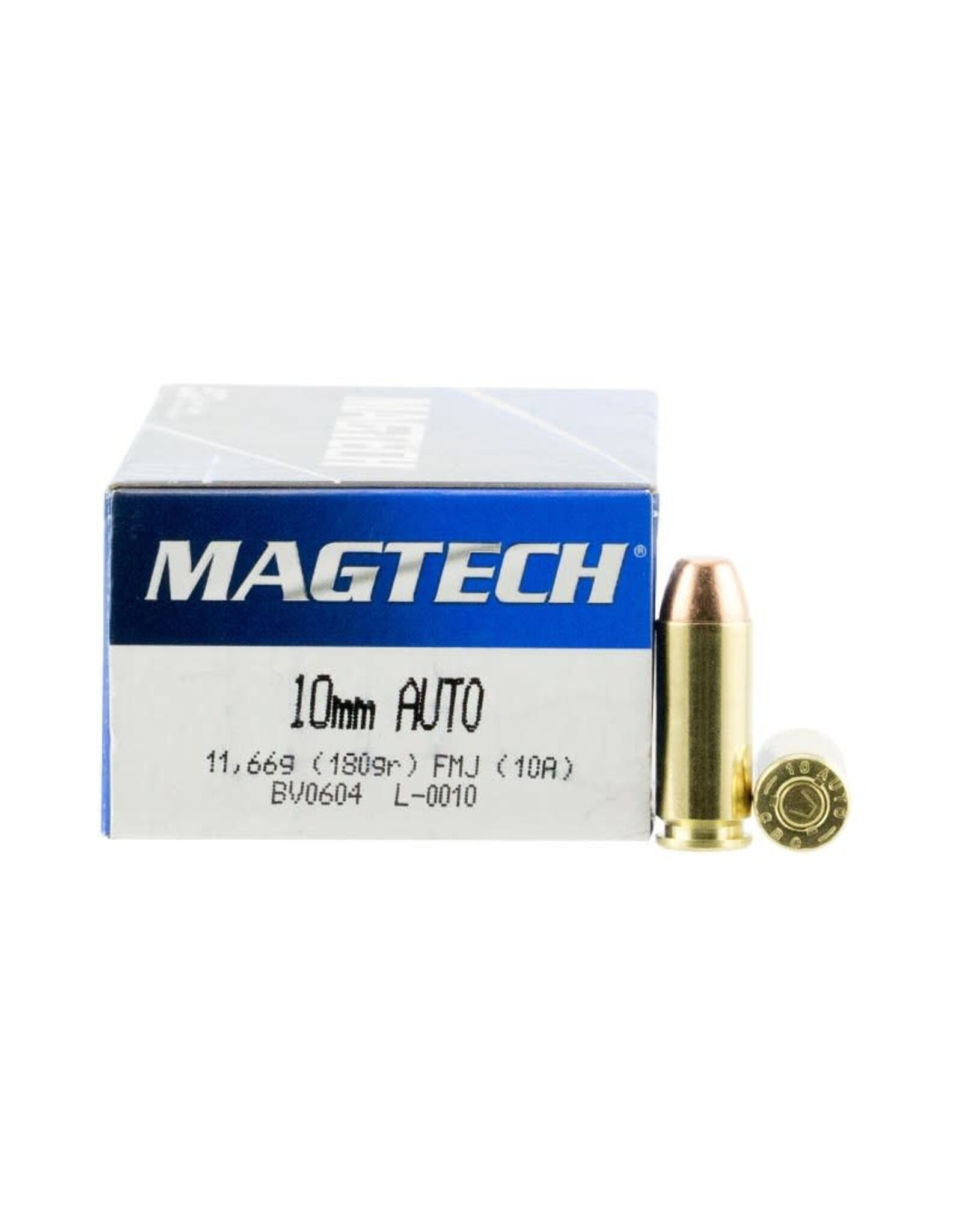 MAGTECH Magtech 10mm Auto 180 Gr FMJ - 50 Count