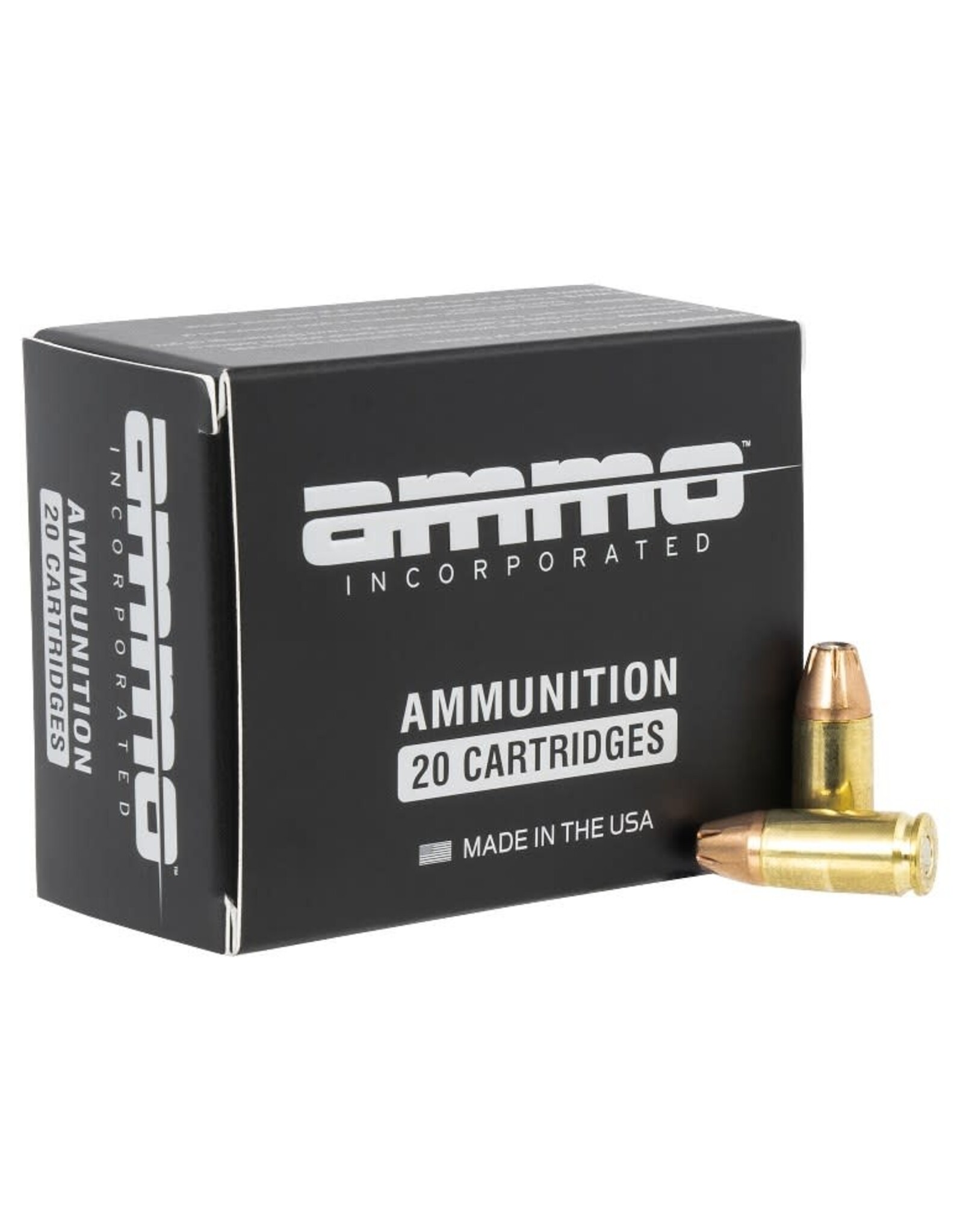 AMMO INC Ammo Inc. 9mm 124 Gr JHP - 20 Count