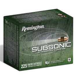 Remington .22 LR 40 Gr CP-HP - Subsonic - 225 Count