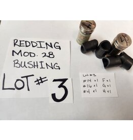 Vintage Redding Shotshell Reloading Bushings - Lot #3 (6 Bushings)