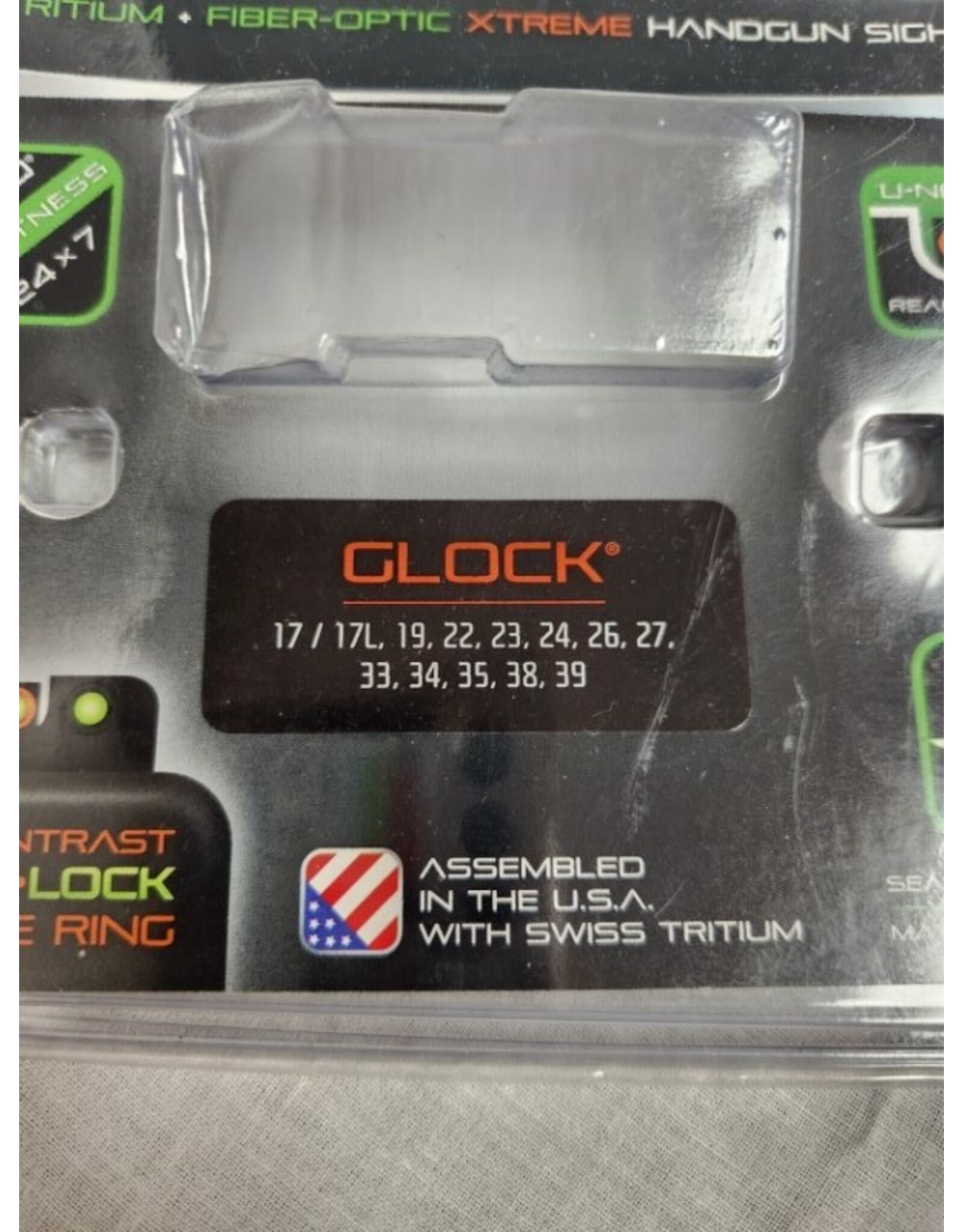 TruGlo TFX-Pro Night Sights - Glock 17/19/22/23/24/26/27/33/34/35/38/39 - Take-Off's