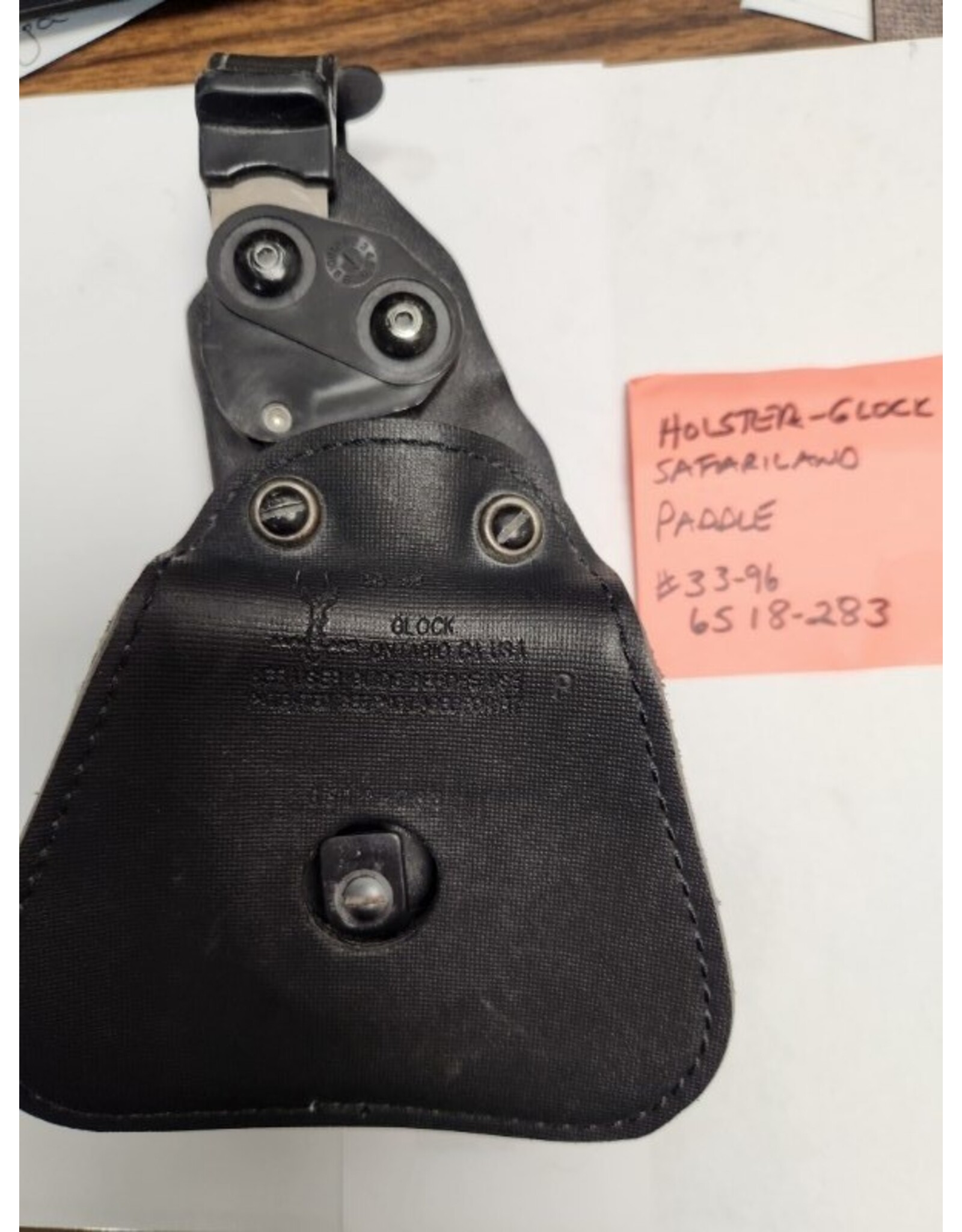 Gently Used Safariland Paddle Holster #6518-283 - GLOCK
