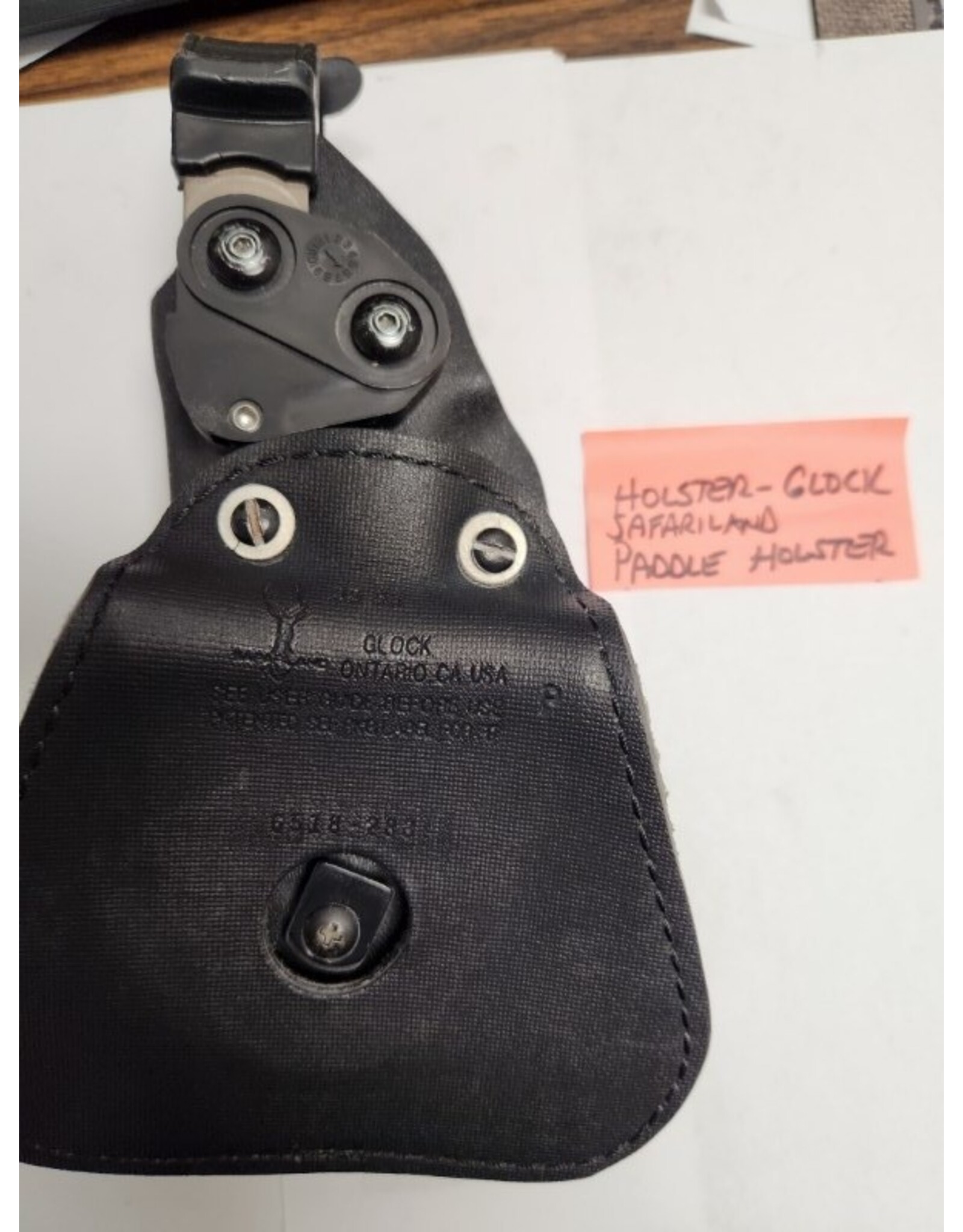 Gently Used Safariland Paddle Holster #6518-283 - GLOCK