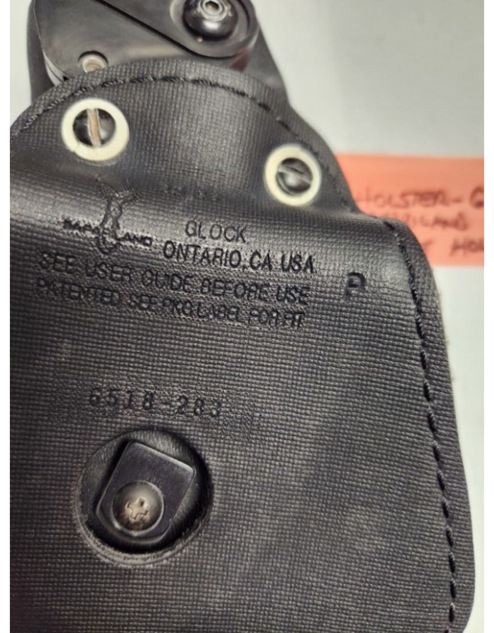 Gently Used Safariland Paddle Holster #6518-283 - GLOCK