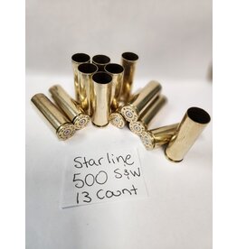 500 S&W Range Brass - 13 Count