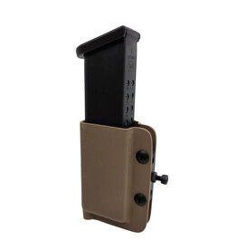 Amodemo Double stack 9mm Mag Carrier, FDE Universal