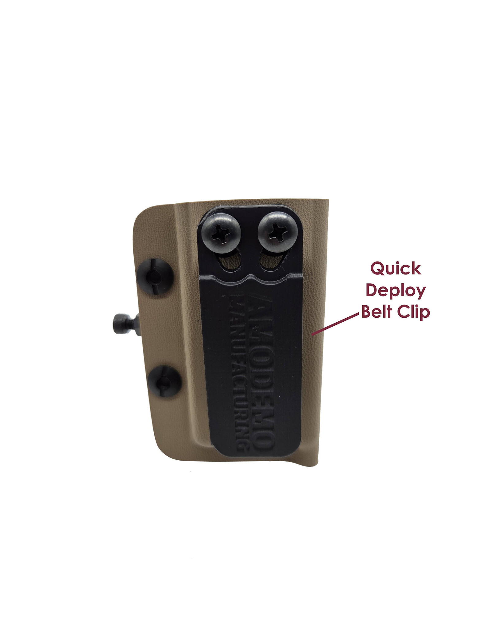 Amodemo Double stack 9mm Mag Carrier, FDE Universal