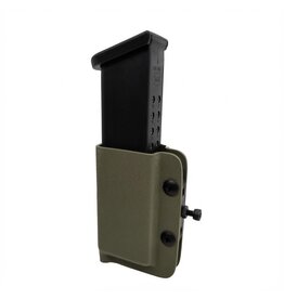 Amodemo Double stack 9mm Mag Carrier, Green Universal