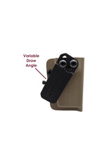Amodemo Double stack 9mm Mag Carrier, Green Universal