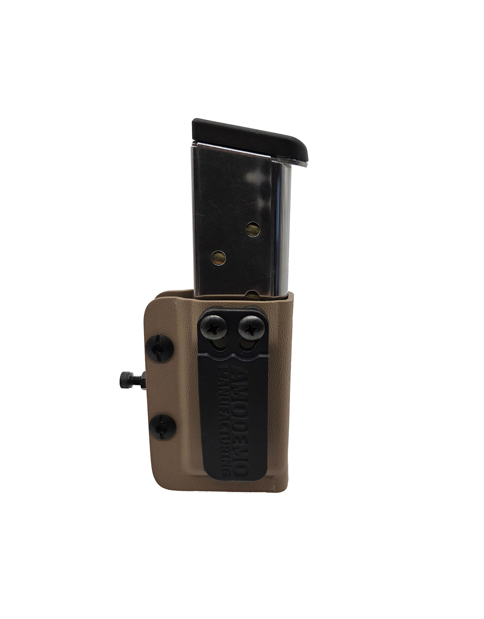 Amodemo Single stack 9mm Mag Carrier, FDE Universal
