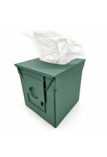 Amodemo Mfg. Ammo Can Tissue Box, Metallic Green