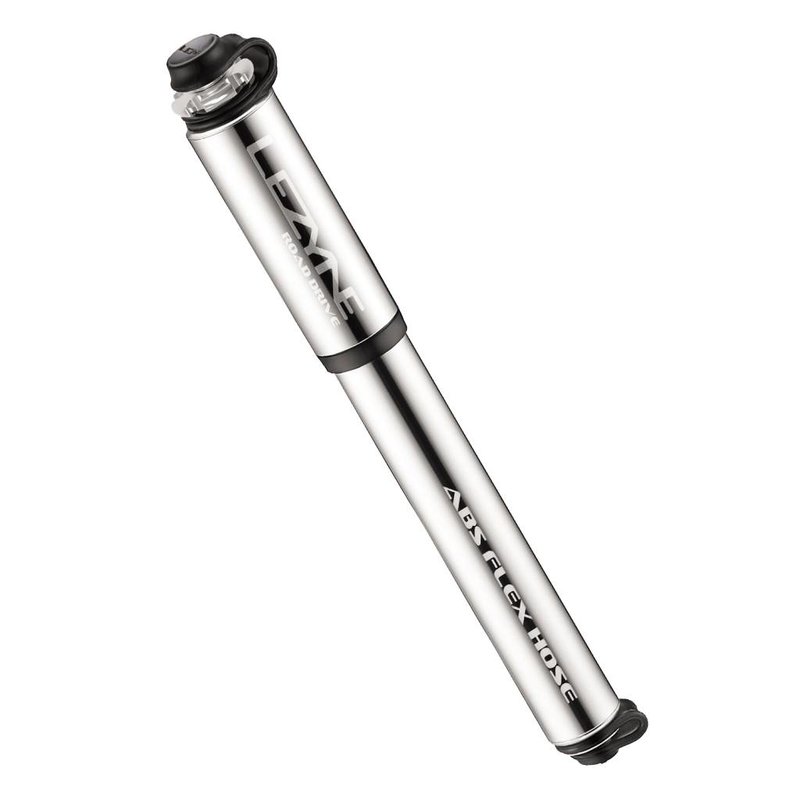 Lezyne MINI HAND PUMP LEZYNE ABS Pressure Drive Mini Frame, Small: Black/Polished Silver