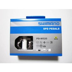 Shimano PEDALS 9/16 SHIMANO PD-M520 SPD white