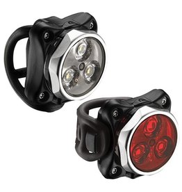 Lezyne LIGHT SET USB LEZYNE 250/80 Zecto Drive Black